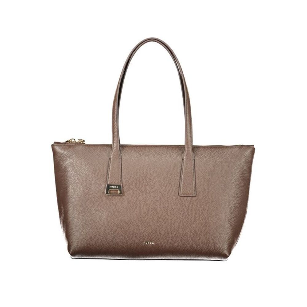 Furla Brown Leather Women's Handbag